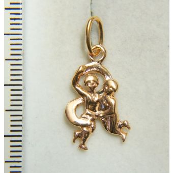 Kuldripats-585 / kaksikud 1,50g