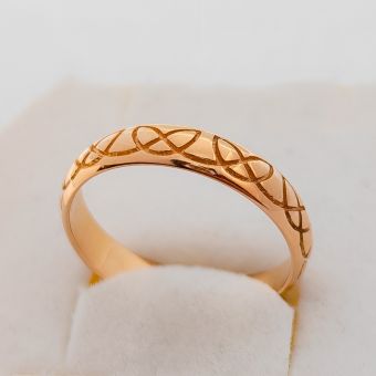 Kuld-585 abielusõrmus 3,82g