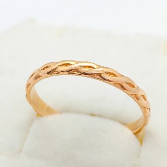 Kuld-585 abielusõrmus 2,06g