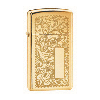 Zippo tulemasin slim brass venetian