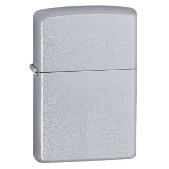 Zippo floral metal tulemasin satin chrome