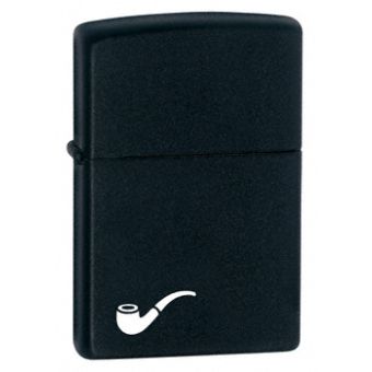 Zippo tulemasin black matte pipe lt