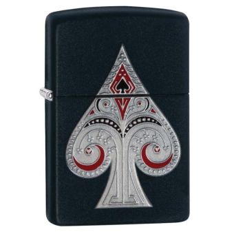 Zippo tulemasin spade emblem