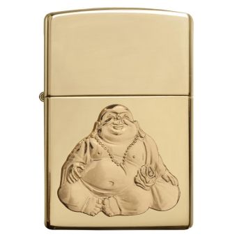 Zippo tulemasin laughing buddah emblem