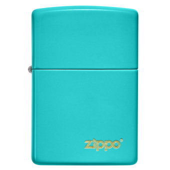 Zippo tulemasin flat turquoise zippo laser