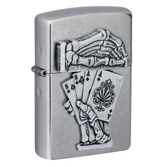 Zippo tulemasin dead man's hand design