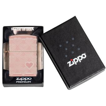 Zippo tulemasin heart design