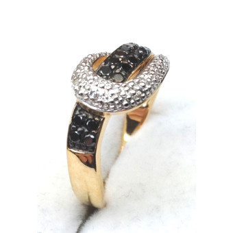 Kuldsõrmus-585 br 0,36ct 3,65g